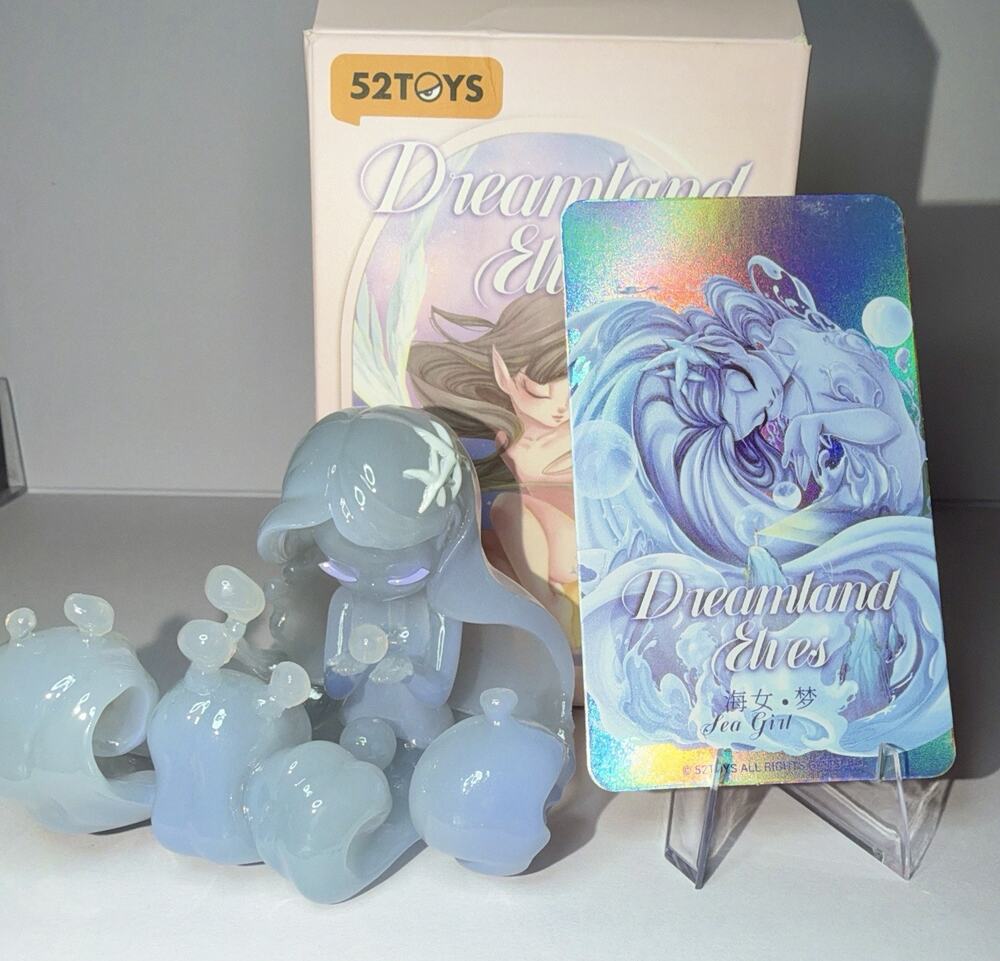 52TOYS Sleep Dreamland Elves Series Confirmed Blind Box Figure Sea Girl
